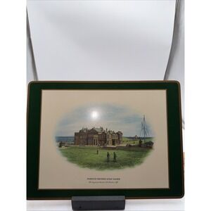 St.Andrews Golf Course Collectible Placemat Made in England